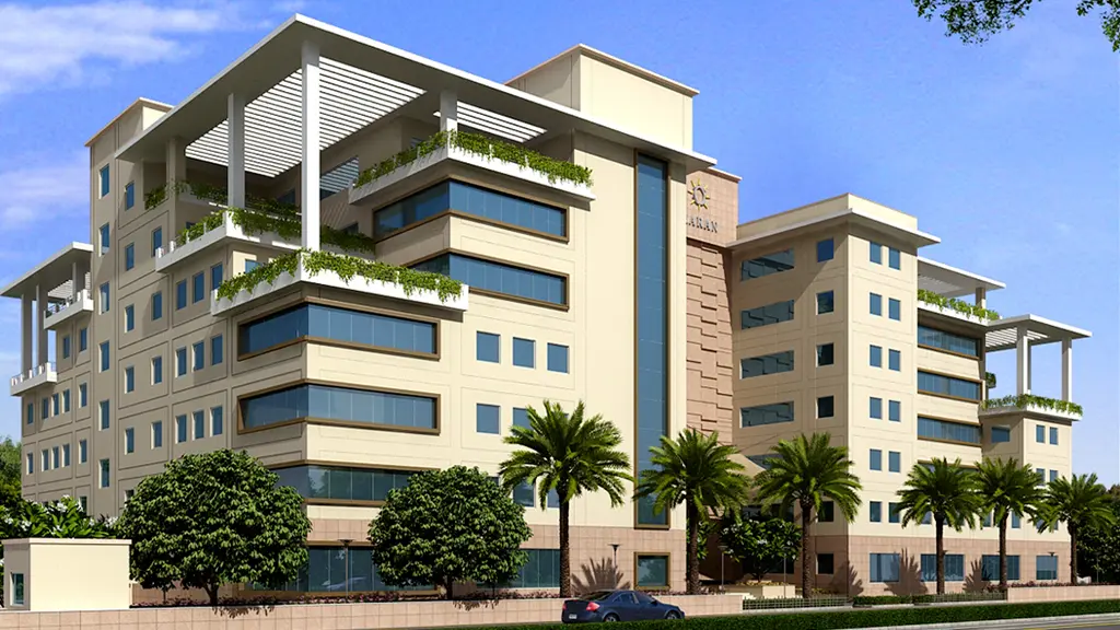 Corporate office building exterior